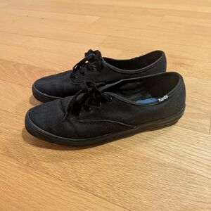 Keds Black Canvas Sneakers